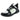 Men's Ultrashot Team Court Shoes Black and White
