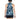 Women's Dri-FIT Victory Sleeveless Print Polo Armory Navy and White