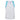 Girls' Tank White and Aqua Block Trim
