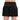 Womens 14.5 Inch Pleated  Skirt Black