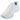 Women's Court Express Pickleball Shoes White and Blue Glow