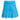 Girl's Pleat Tennis Skort with Trim Aqua
