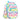 White - Juniors' Love Tennis Backpack Rainbow Shibori