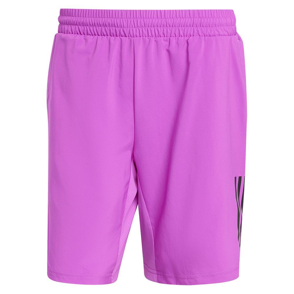 9 Inch Club Mens 9 Inch Club 3 Stripe Short Purple Burst – My Pickleball Express