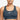 Women's Swoosh Medium Support Padded Sports Bra Armory Navy and White