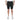 Men's Solid Athletic 9 Inch Short Caviar