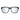 Swank Sunglasses Satin Black with Smoke Bright Blue Lenses