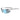 Track Sunglasses Gloss White and Black with Smoke Bright Blue Mirror Lenses