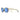 Svago Sunglasses Golden Ray and Sky Blue Mirror Lenses