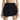 Women's Court Side Pleat Skort Black