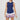 Womens Wild Flowers  Tank Navy