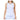 Women`s Tennis Tank White and Periwinkle