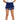 Women`s 13 inch White Binding  Skort Navy
