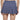 Women's Dash 13 Inch  Skort Steel and Multicolored