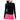Women`s Bella Tennis Top Black and Bright Pink