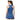 Women's Vivian Dress Denim Blue and Multi