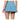 Women`s Linear 13 Inch  Skort Dusty Blue