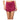 Women`s Pop 13 Inch Tennis Skort Burgundy