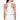 Women`s Block  Tank White and Prism Pink