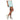 Women`s Elite Down The Line 13 Inch  Skort Sea Crystal and Dragonfly