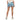 Women`s Hybrid Patina Printed 14 Inch  Skort Graffiti and White