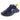 Juniors Revolt Pro 4.5 Court Shoes Navy and Lime