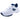 Men's SFX 4 Court Shoes White and Estate Blue