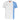 Men`s Play Crew Neck Tennis Top White and Blithe Blue Heather