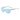 Swank Polarized Sunglasses Satin Clear with Clarion Blue Lenses