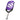 Luxx Control Invikta Pickelball Paddle Purple