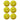 Pure 2 Outdoor Pickleballs Yellow 6-Pack