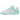 Women's K-Frame Pickleball Court Shoes White and Neon Mint