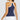 Women`s Zoraya Hi-Neck Tennis Tank Navy Blue