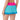 Women`s Tie Breaker Double Bounce  Skort Blue Radiance and Hawaiian Ocean