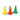 Stoplight Cones Set of 12