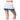 Women`s Stripe Hype  Skort Electric Blue