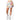 Women's High Waist Flower On  Skort Multicolor