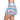 Women`s Long Lucky Club  Skort Cool Blue
