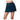 Women`s Racer Rib Pleated  Skort Midnight