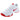 Juniors' Court Lite 2 Court Shoes White and University Red