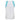 Girls' Tank White and Aqua Block Trim