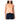 Women's Twist Front Tank Orange Frost