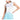 Women's Retro Stripe Twist Front Tank White