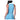 Women's Hip Fit Linen Stripe Tank Periwinkle