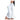 Women's Mock Neck Hip Fit Long Sleeve Top White