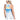 Women's Shibori Wave Tank Royal