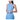 Women's High Neck Action Tank with Bra Periwinkle