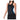 Women's Racer Rib Tank Black