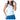 Women's Stripe It Up Tie Back Tank White