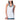 Women's Stripe Hype Tank with Bra White